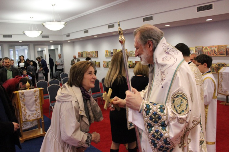 Bishop Irinej Serves the Divine Liturgy in Washington D.C. on Meatfare Sunday