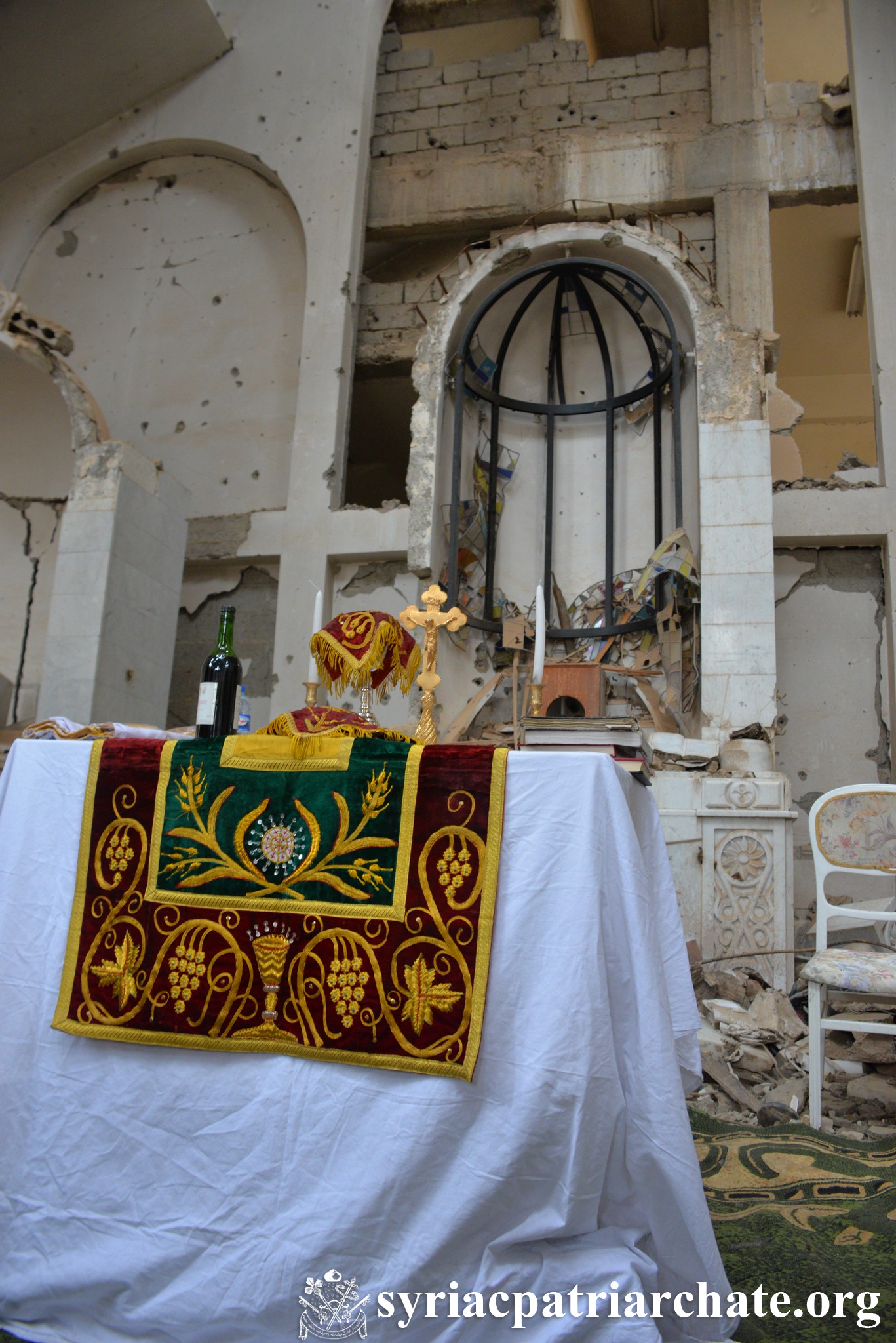 First Holy Qurobo in Deir ez-Zor after its Liberation