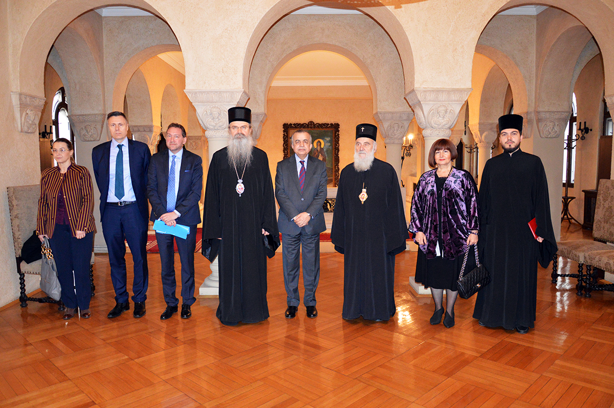 Representatives of the UN Secretary General visit Serbian Patriarch