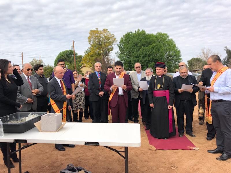 Ceremony Held for New Assyrian Church in Arizona