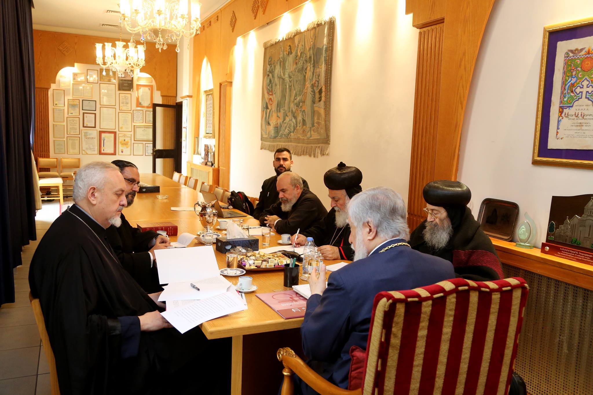 THE MEETING OF THE CO-CHAIRMEN OF THE DIALOGUE BETWEEN THE EASTERN ORTHODOX CHURCH AND ORIENTAL ORTHODOX CHURCHES IN ANTELIAS