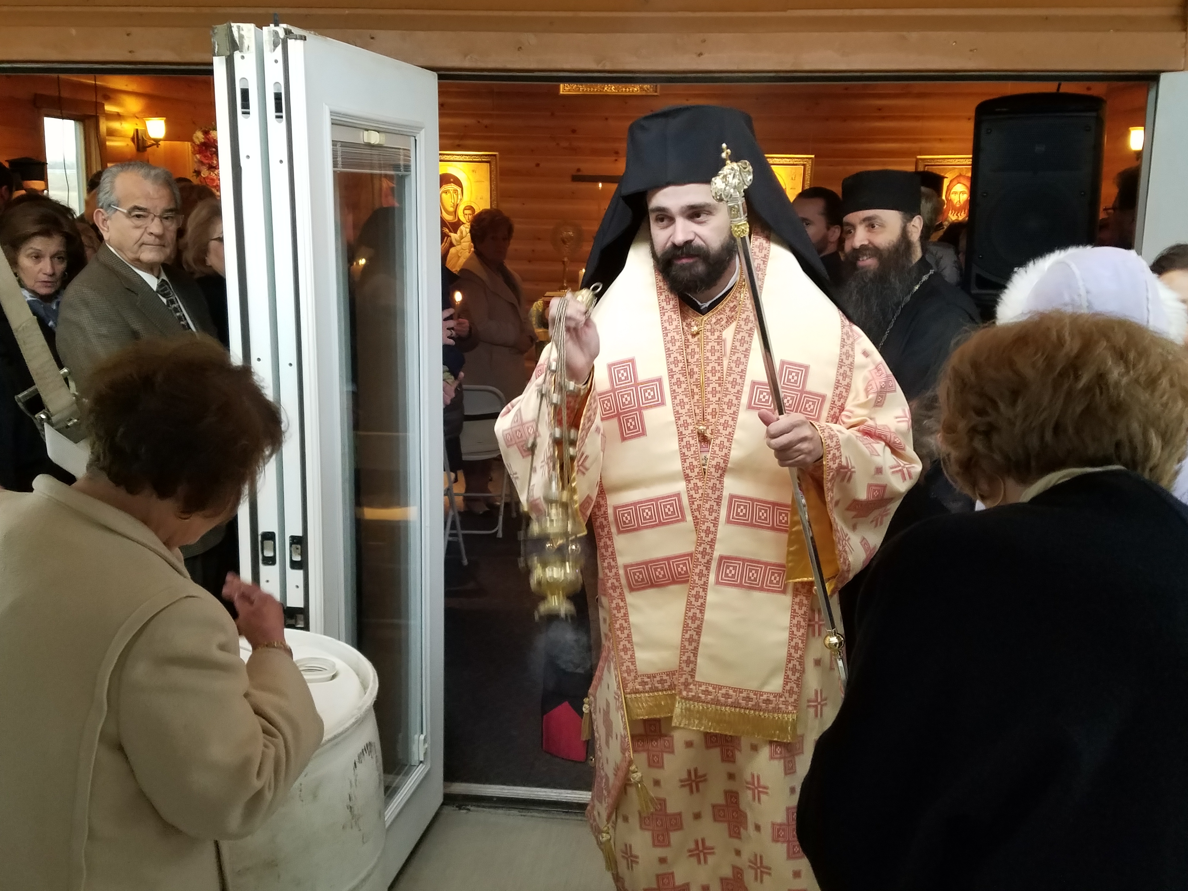 Metropolitan Nathanael of Chicago Opens St Iakovos Retreat Center