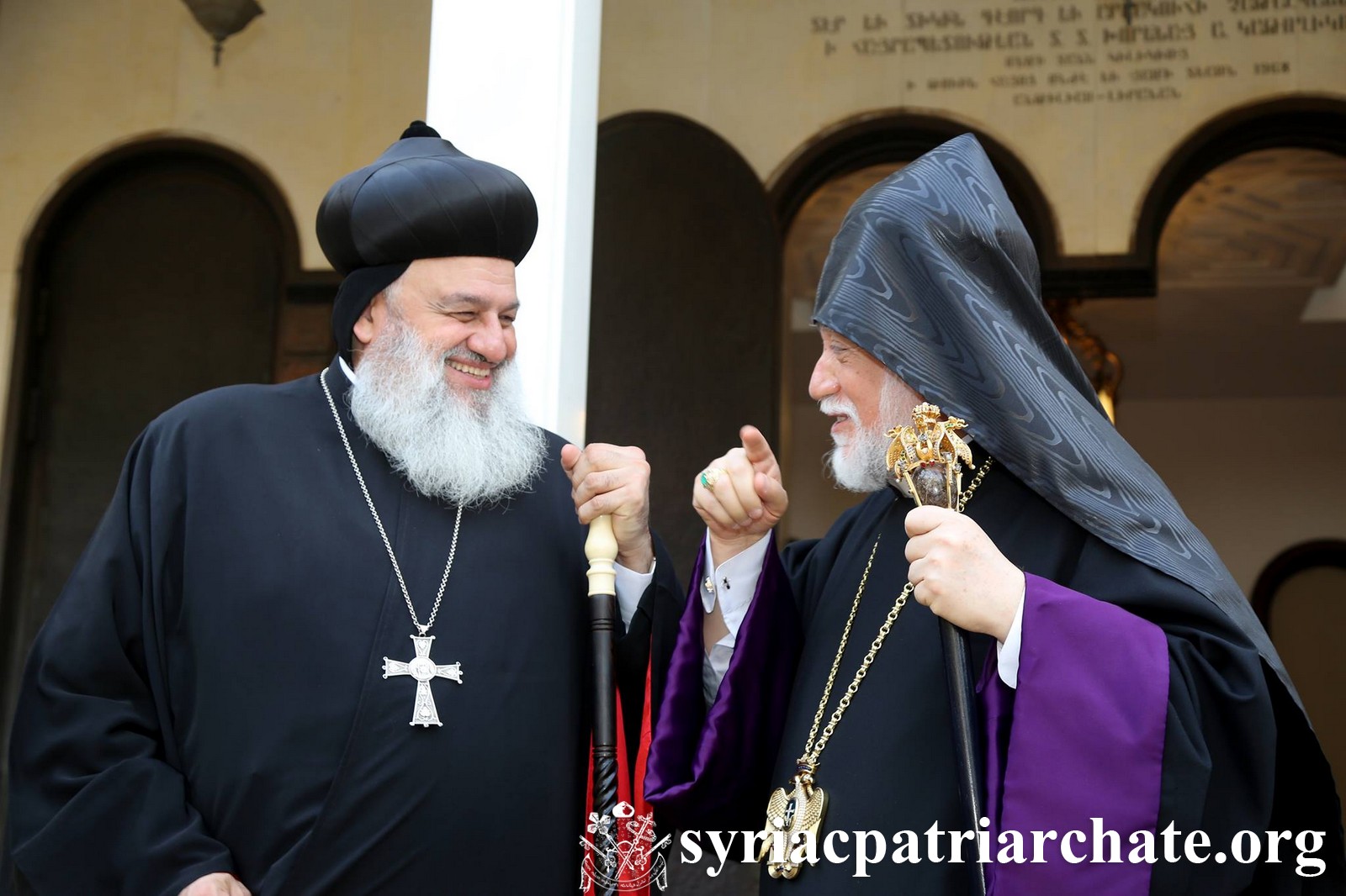 Patriarch Ignatius Aphrem II Visits Catholicos Aram I