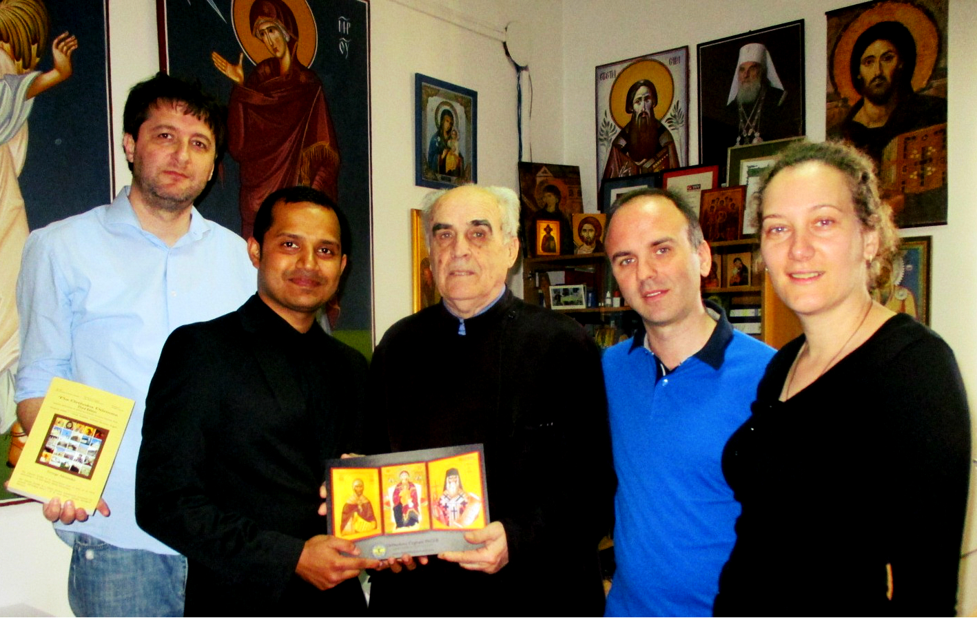 OCP Secretary Visits Information Services Department of the Serbian Patriarchate
