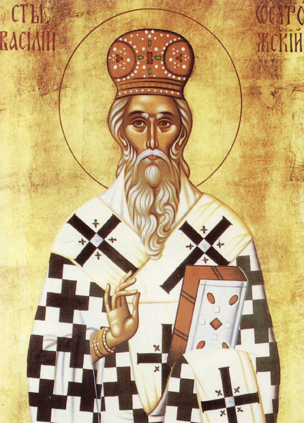 Saint Basil the Bishop of Ostrog
