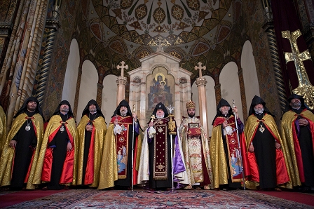 Feast of the Ascension Celebrated at the Mother See of Holy Etchmiadzin