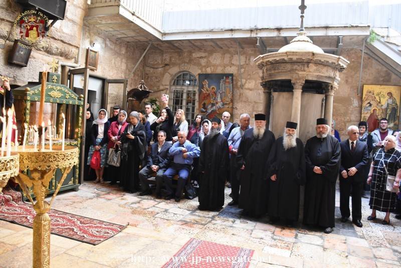THE FEAST OF SUNDAY OF THE MYRRH-BEARING WOMEN AT THE JERUSALEM PATRIARCHATE
