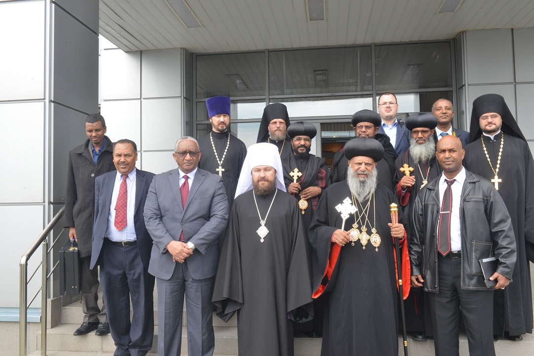 Patriarch Abune Mathias of Ethiopia Arrives in Moscow