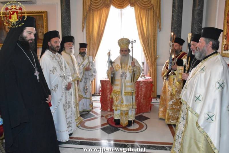 THE FEAST OF SAINTS CONSTANTINE AND HELEN AT THE JERUSALEM PATRIARCHATE