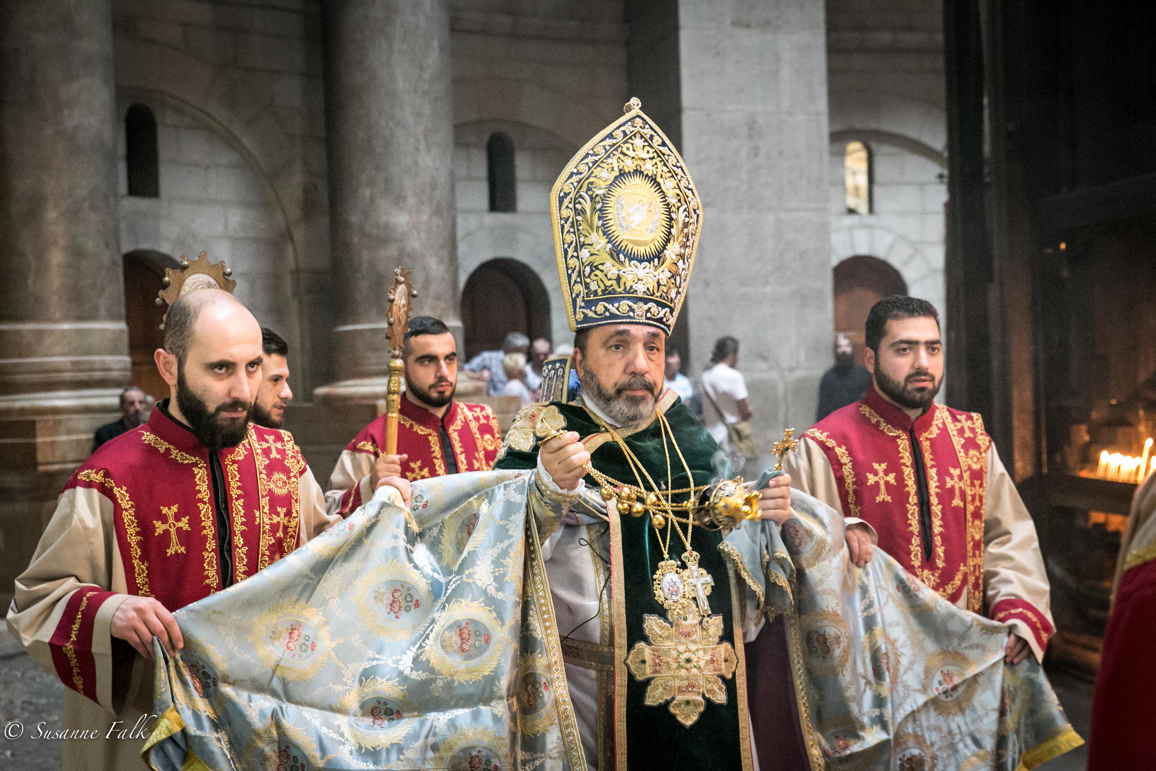 Fifth Anniversary of the enthronement of the Armenian Patriarch of Jerusalem to the Holy See of St. James
