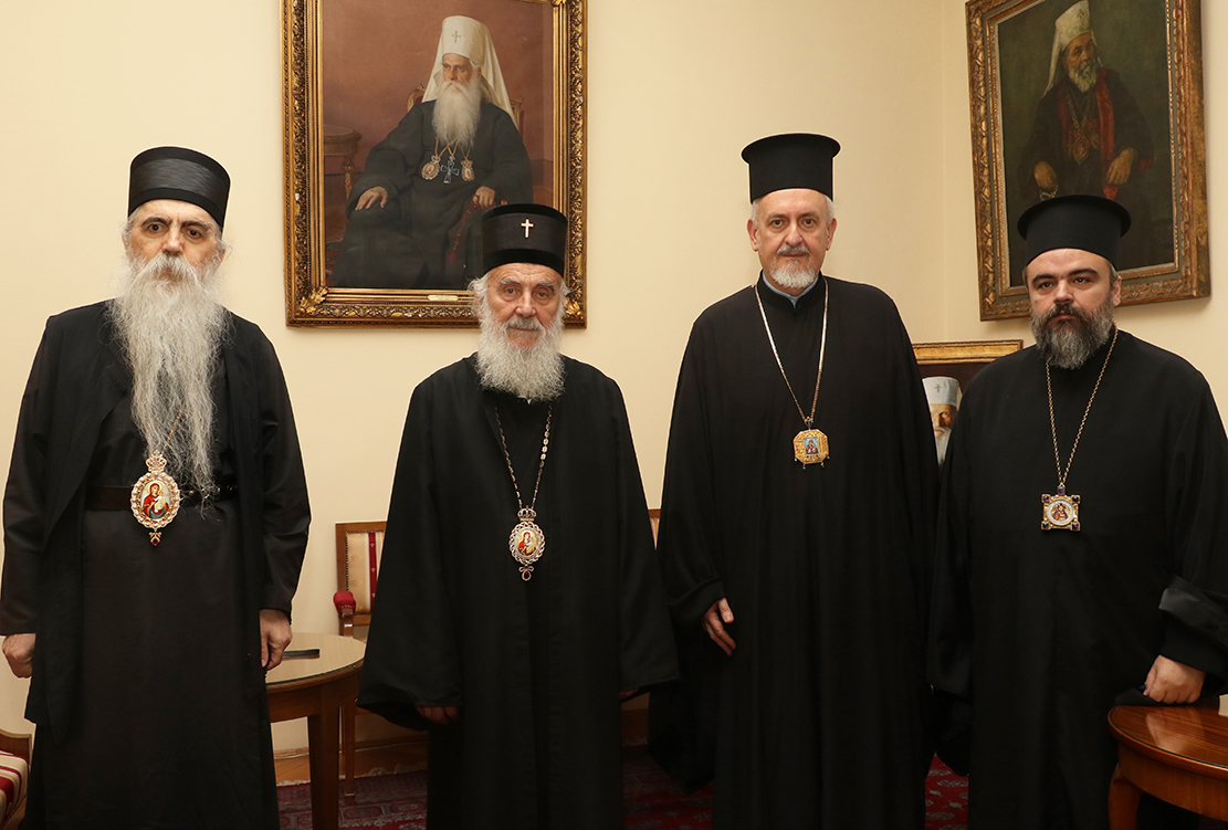 High Representatives of the Ecumenical Patriarchate received by the Serbian Patriarch