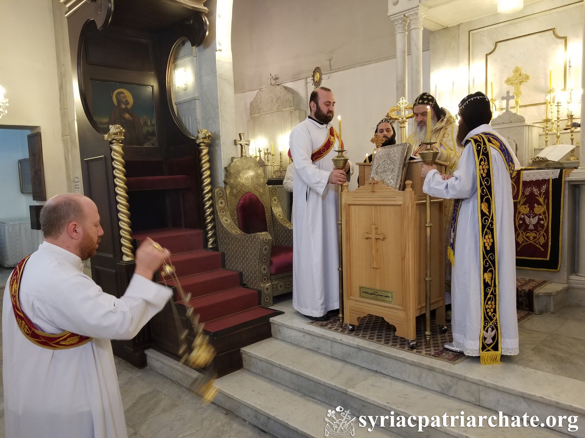 Holy Qurobo at the Patriarchal Cathedral – Damascus