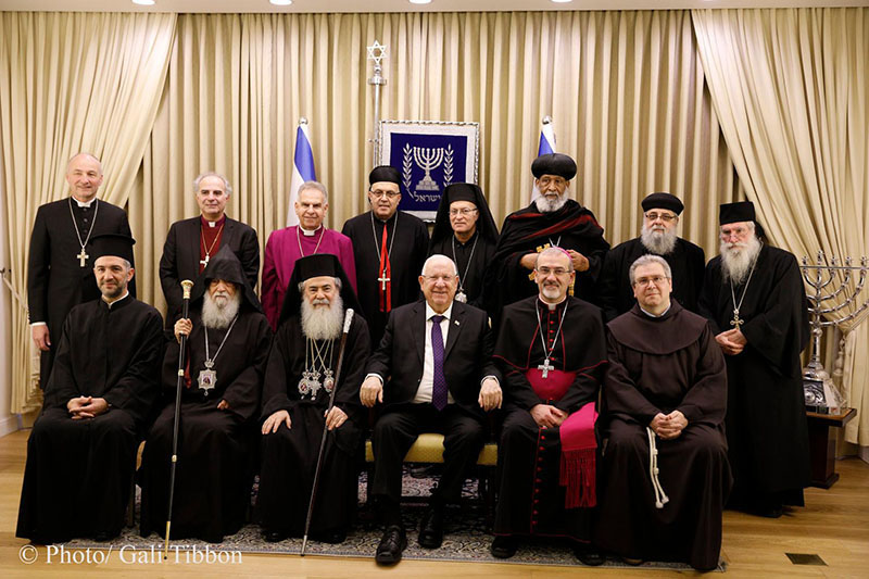 THE ADDRESS OF HIS BEATITUDE THE PATRIARCH OF JERUSALEM TO THE PRESIDENT OF ISRAEL ON THE OCCASION OF THE NEW YEAR 2019