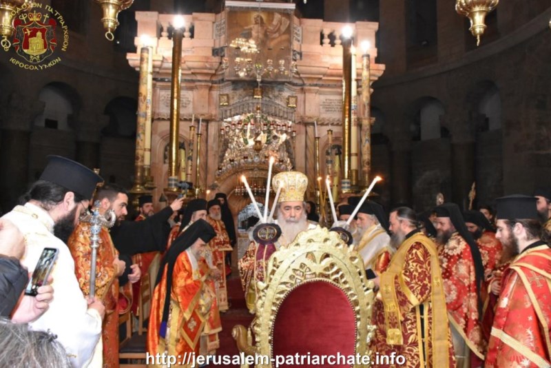 THE FEASTS OF THE CIRCUMCISION OF THE LORD AND OF ST. BASIL AT THE JERUSALEM PATRIARCHATE