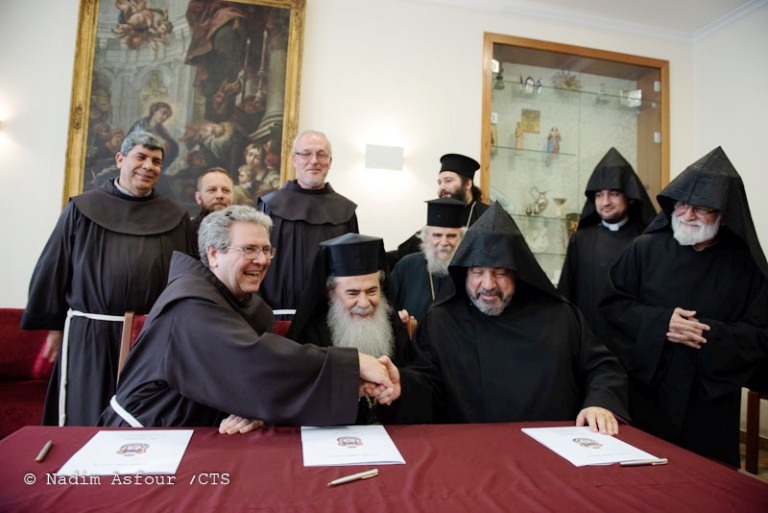 Greek, Armenian Orthodox and Roman Catholic Churches Agree to Restore the Holy Sepulcher