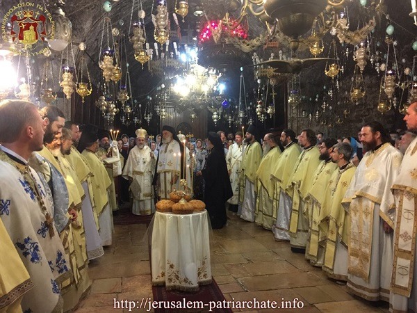 THE FEAST OF THE NATIVITY OF THEOTOKOS AT THE JERUSALEM PATRIARCHATE