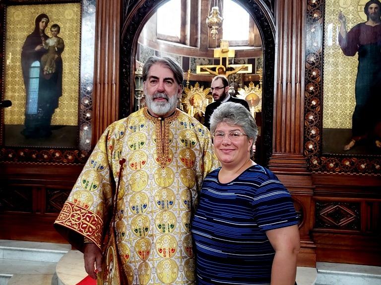 Correna Panagiotou Congratulated Archbishop Nikitas of Thyateira and Great Britain