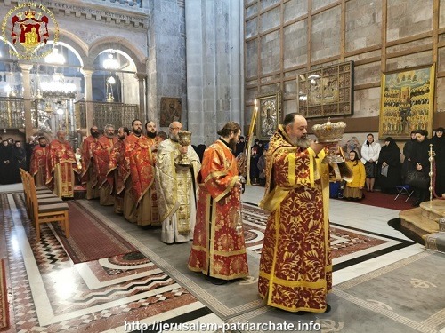 THE SUNDAY OF ORTHODOXY AT THE PATRIARCHATE OF JERUSALEM