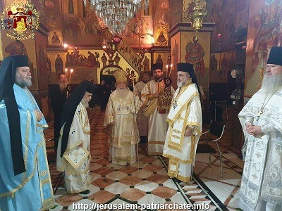 THE FEAST OF THE TRANSFIGURATION OF THE LORD AT THE JERUSALEM PATRIARCHATE