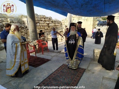 COMMEMORATION OF THE BEHEADING OF THE HOLY FORERUNNER AND BAPTIST JOHN AT THE JERUSALEM PATRIARCHATE