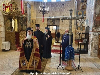 THE FEAST OF THE HOLY APOSTLE ANDREW THE FIRST-CALLED AT THE JERUSALEM PATRIARCHATE