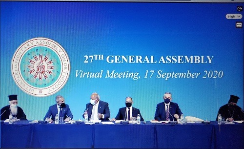 Donn George Represents the OCP Society at the 27th General Assembly of Inter-Parliamentary Assembly on Orthodoxy