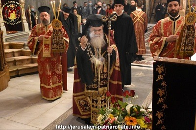 THE SERVICE OF THE AKATHIST HYMN AT THE JERUSALEM PATRIARCHATE