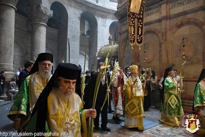 Palm Sunday Celebrated at the Patriarchate of Jerusalem – 2021