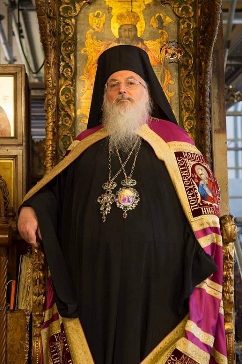 Archbishop Theophylaktos of the Jordan Laid to Rest