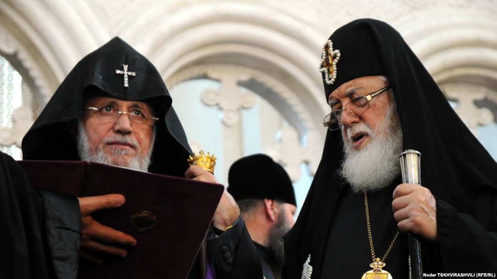 Catholicos of All Armenians Sends Condolences to the Head of the Georgian Orthodox Church