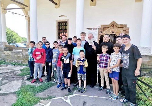 Orthodox Camp for Children Held at the Lopushan Monastery in Bulgaria