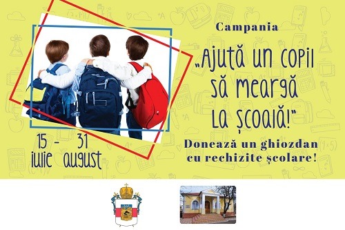 Moldovan Orthodox Church Launch “Help A Child Go To School” Campaign