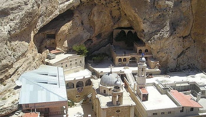 ST. THEKLA MONASTERY IN MAALOULA, SYRIA REOPENS AFTER BEING LOOTED BY MILITANTS