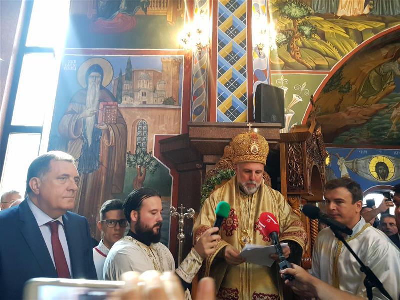 Serbian Orthodox Bishop Grigorije of Frankfurt and All Germany Enthroned
