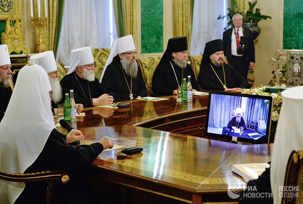 RUSSIAN HOLY SYNOD MEETING IN MINSK TODAY, RESPONSE TO CONSTANTINOPLE EXPECTED