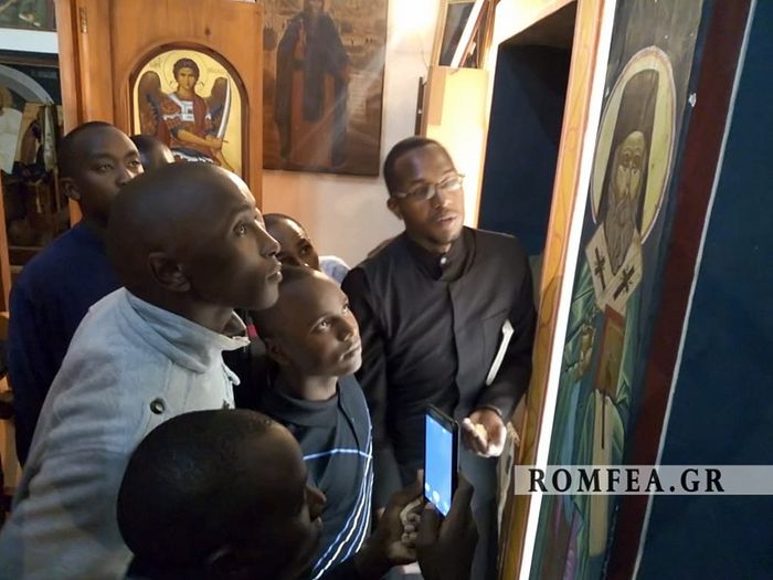 Icon of St. Nektarios streams myrrh on his feast day, Archbishop of Nairobi reports
