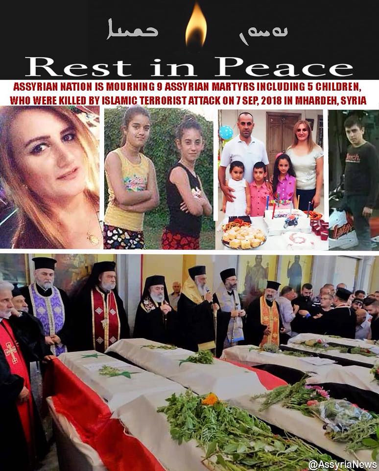 Terrorist Assassinate Nine Christians in Mhardeh – Syria