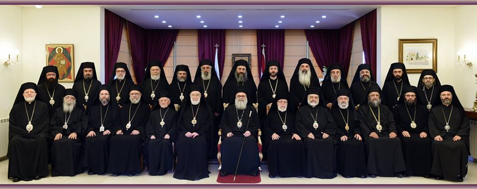 Statement of the Holy Synod of Antioch Concerning the Current Developments in the Orthodox World