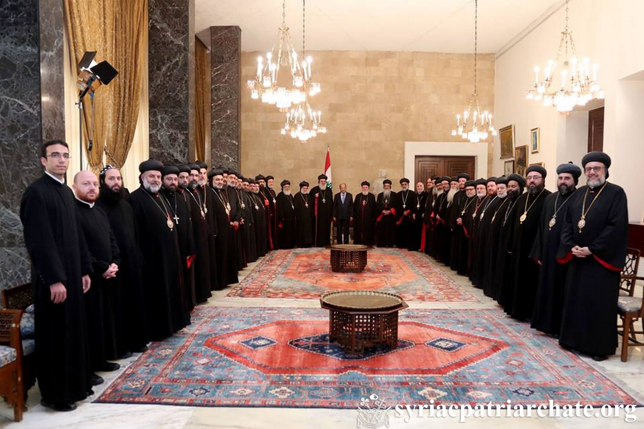 Syriac Orthodox Holy Synod Delegation Visits His Excellency President of the Republic of Lebanon