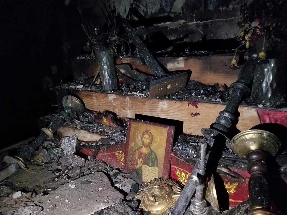 Fire Heavily Damages the St. Thomas Orthodox Church of Dover -New Jersey