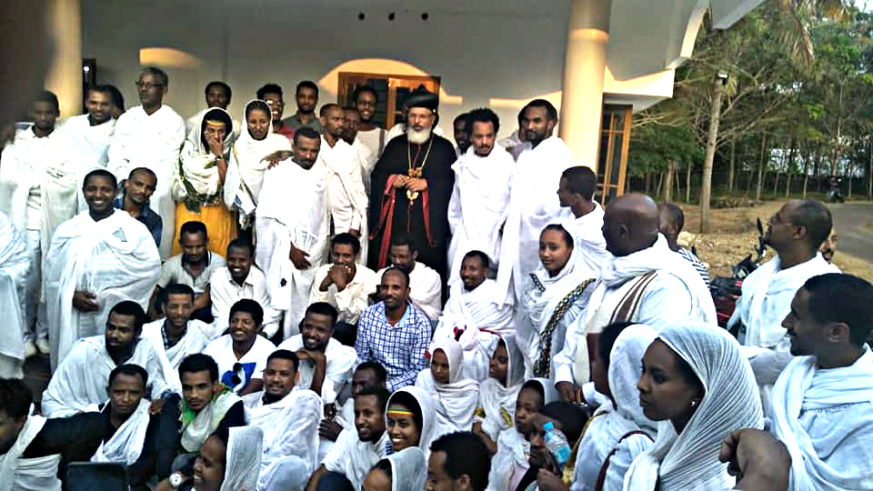 Ethiopian Orthodox Pilgrims Visit the Malankara Church