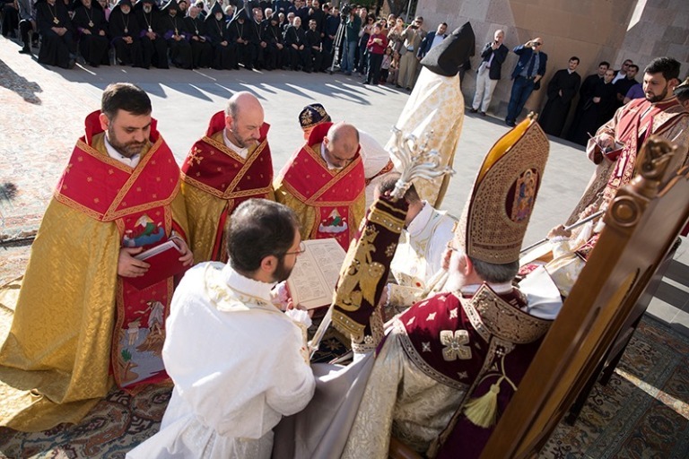 Three Prelates Consecrated for the Armenian Apostolic Orthodox Church