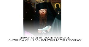 In Memoriam – Archbishop Agapit of Stuttgart – SERMON OF ABBOT AGAPIT (GORACHEK) ON THE DAY OF HIS CONSECRATION TO THE EPISCOPACY