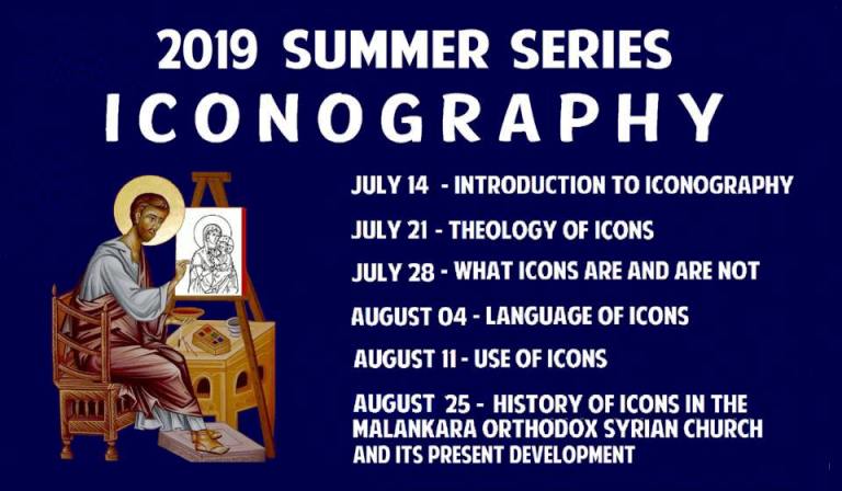 Iconography Lessons by Ciby Abraham & Fr. Gheevarghese John of St. Luke Orthodox Mission Church (Video)