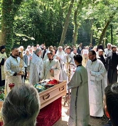 The Funeral and Burial of Archbishop Agapit of Stuttgart