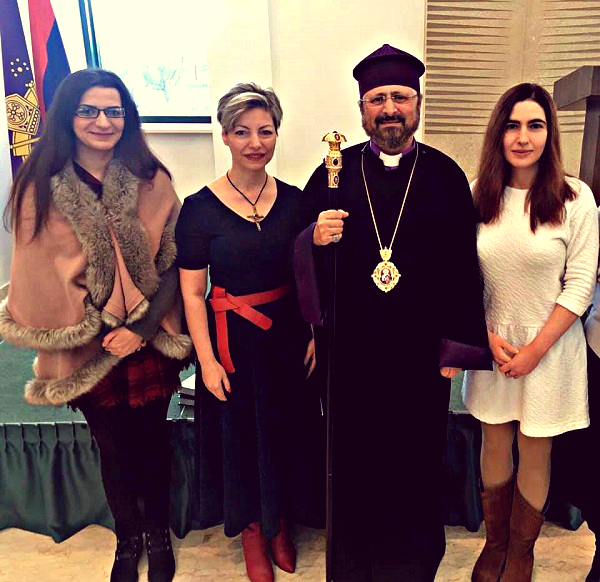 OCP Delegate Dr. Rubina Khachatryan Meets Armenian Patriarch Sahak Mashalyan of Constantinople