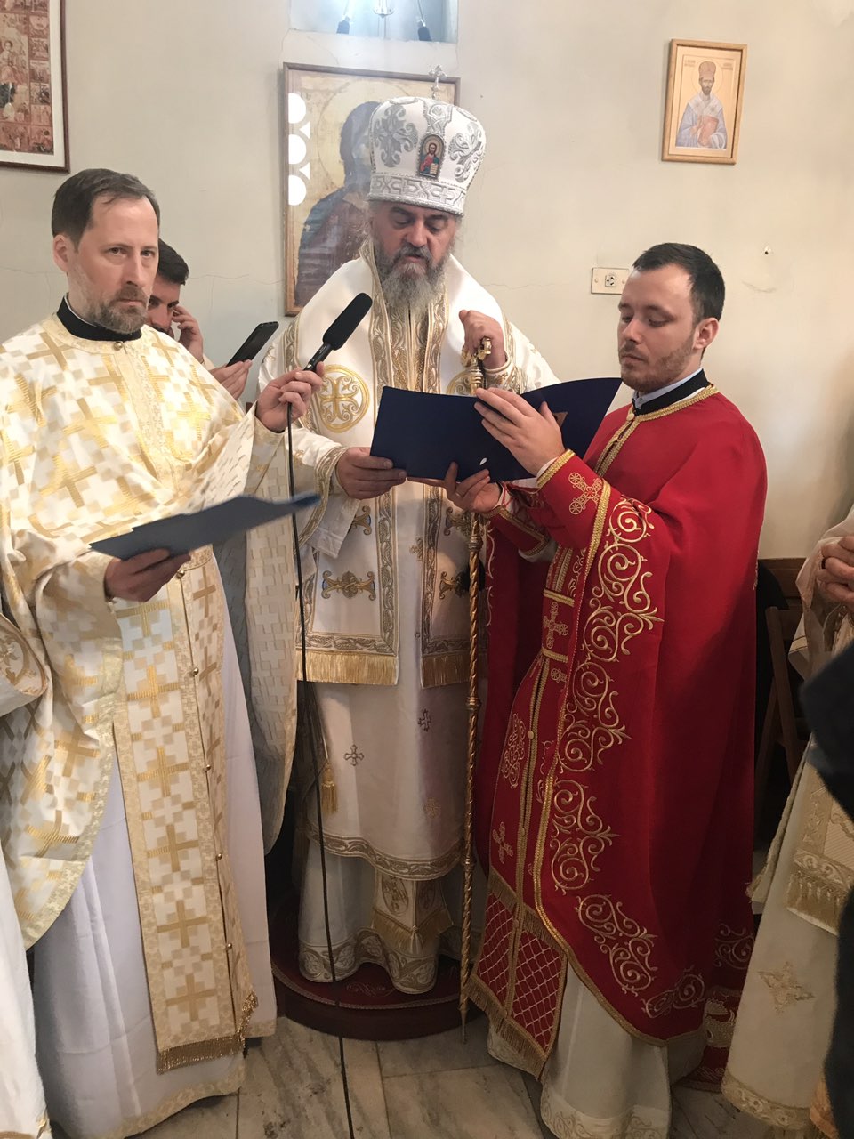 The First Serbian Bishop of Buenos Aires and South-Central America Kiril (Bojovic) enthroned