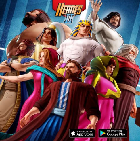 Bible Heroes Take Over Your Smartphone