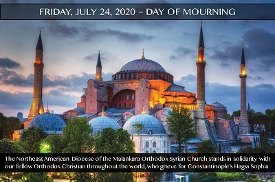 Day of Mourning for Hagia Sophia