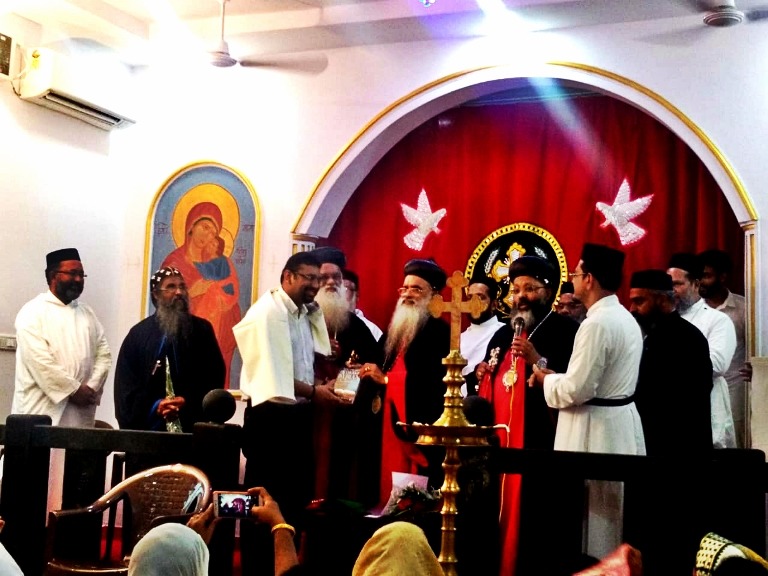 Catholicos Officially Launch Book on ‘Malankara Church’ by Rohit Gupta